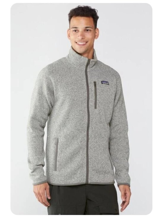 Patagonia Other - Patagonia Grey Full Zip Better Sweater Mens sz L
